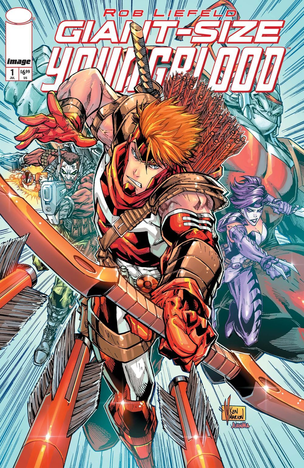 Giant-Size Youngblood #1 (One Shot)(Cover C V Ken Marion)