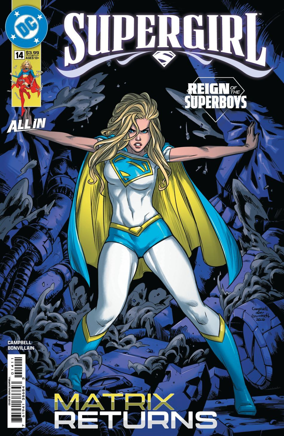 Supergirl #14 (Cover A Sophie Campbell)(The Reign Of The Superboys)