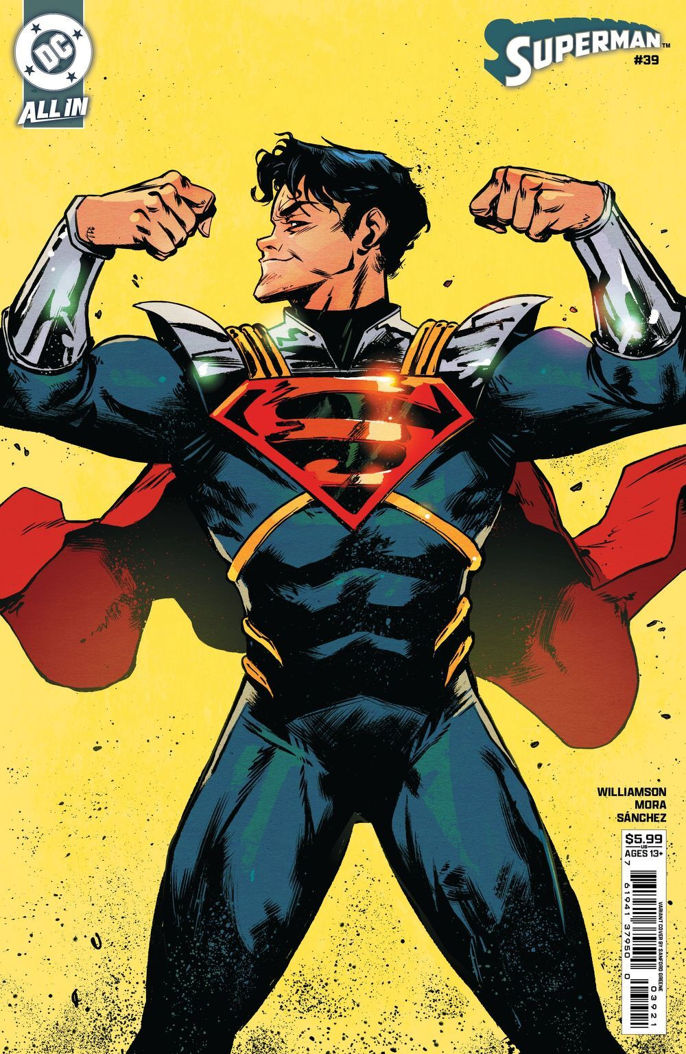 Superman #39 (Cover B Sanford Greene Card Stock Variant)(The Reign Of The Superboys)
