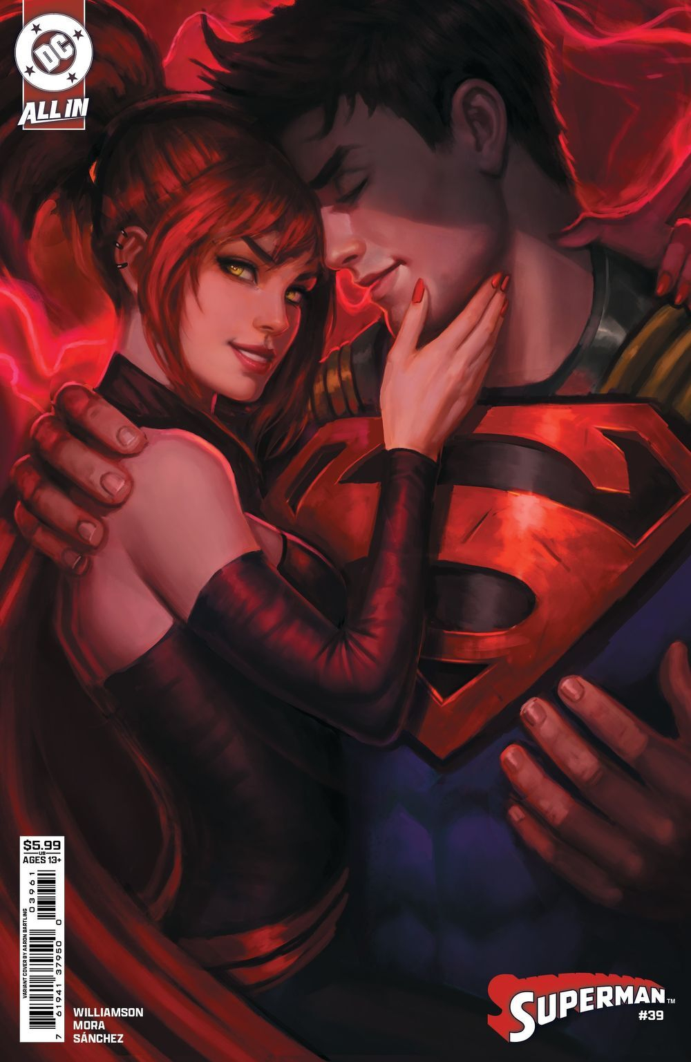 Superman #39 (Cover F Aaron Bartling Card Stock Variant)(The Reign Of The Superboys)