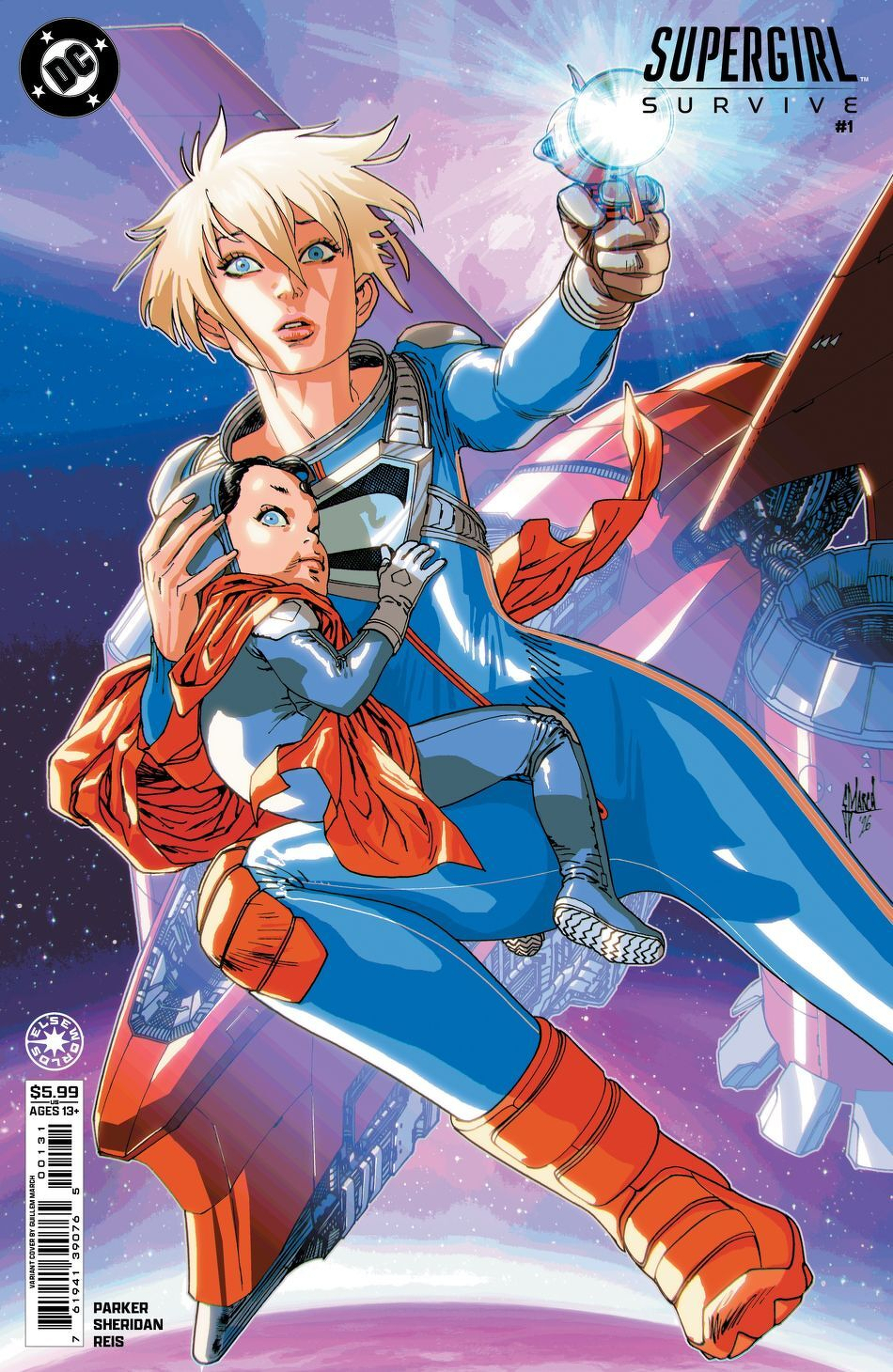 Supergirl Survive #1 (Of 6)(Cover C Guillem March Card Stock Variant)