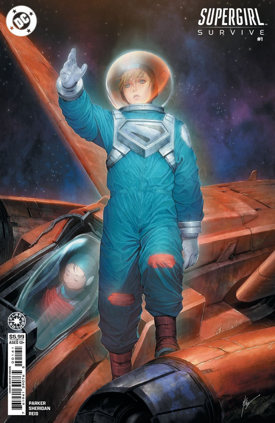 Supergirl Survive #1 (Of 6)(Cover D Homare Card Stock Variant)