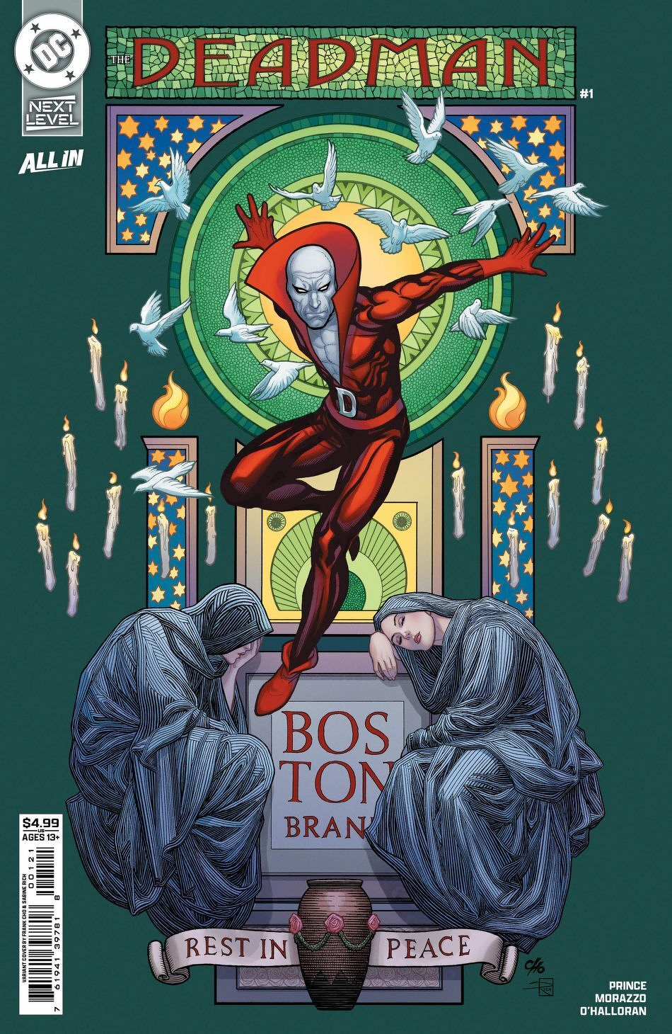 Deadman #1 (Of 6)(Cover B Frank Cho Card Stock Variant)