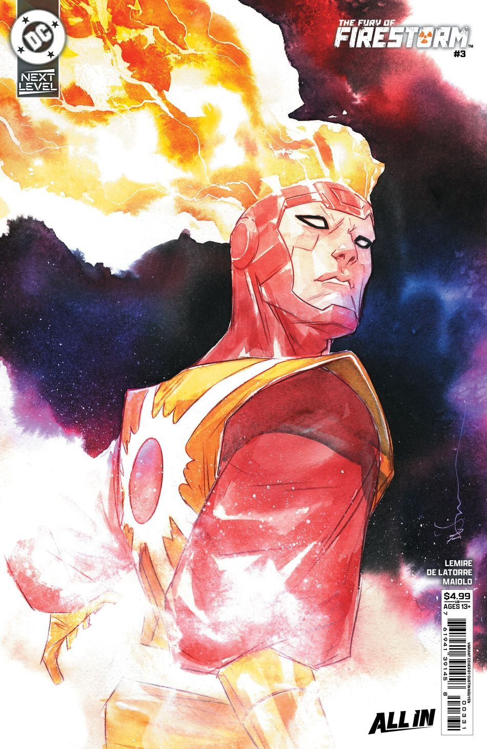 Fury Of Firestorm #3 (Of 8)(Cover C Dustin Nguyen Card Stock Variant)