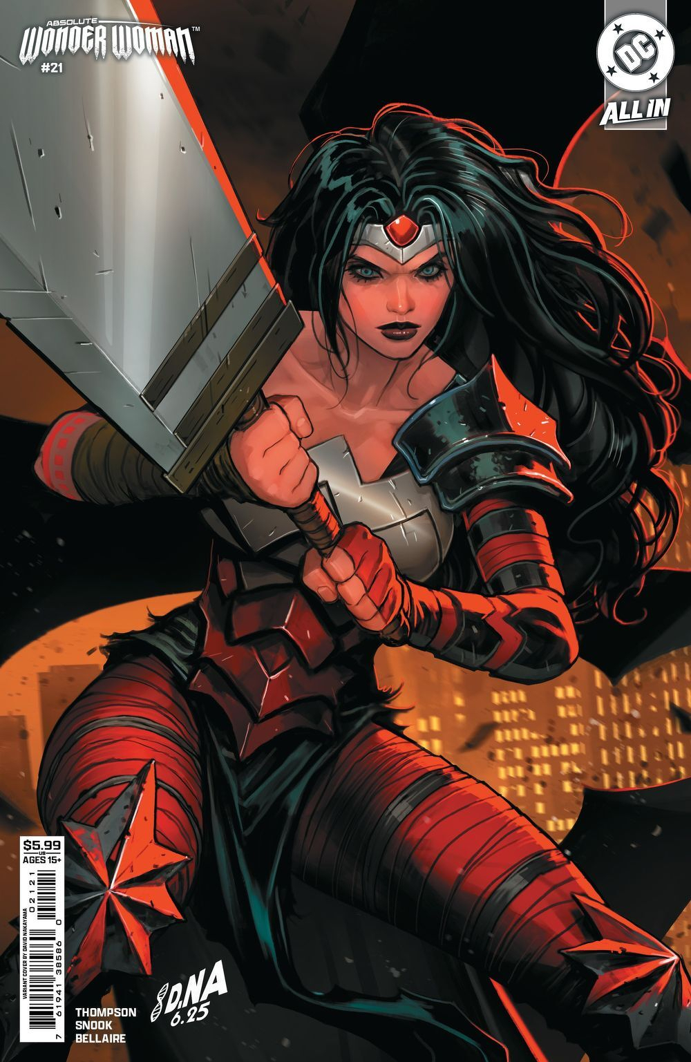 Absolute Wonder Woman #21 (Cover B David Nakayama Card Stock Variant)