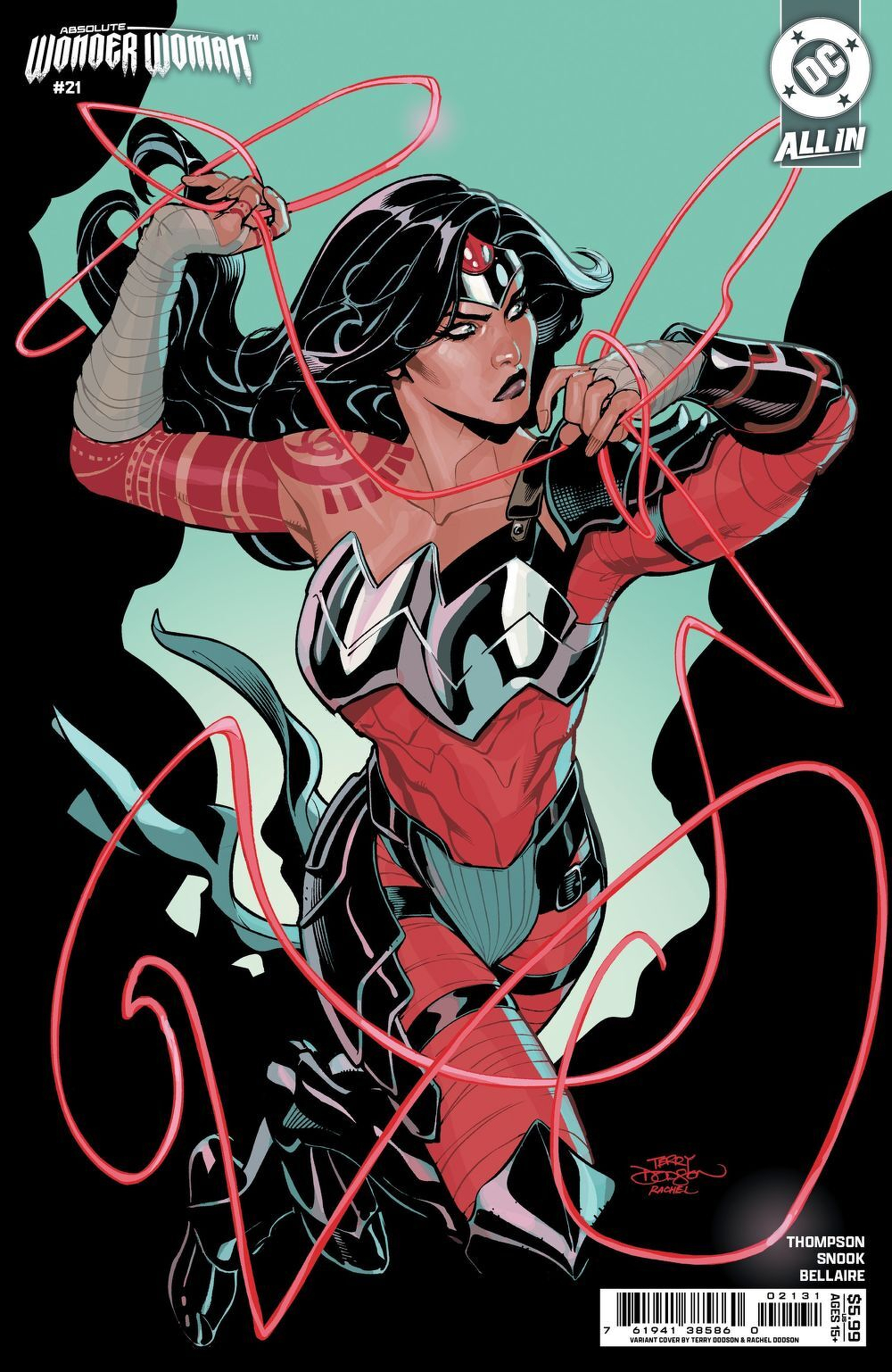 Absolute Wonder Woman #21 (Cover C Terry Dodson Card Stock Variant)