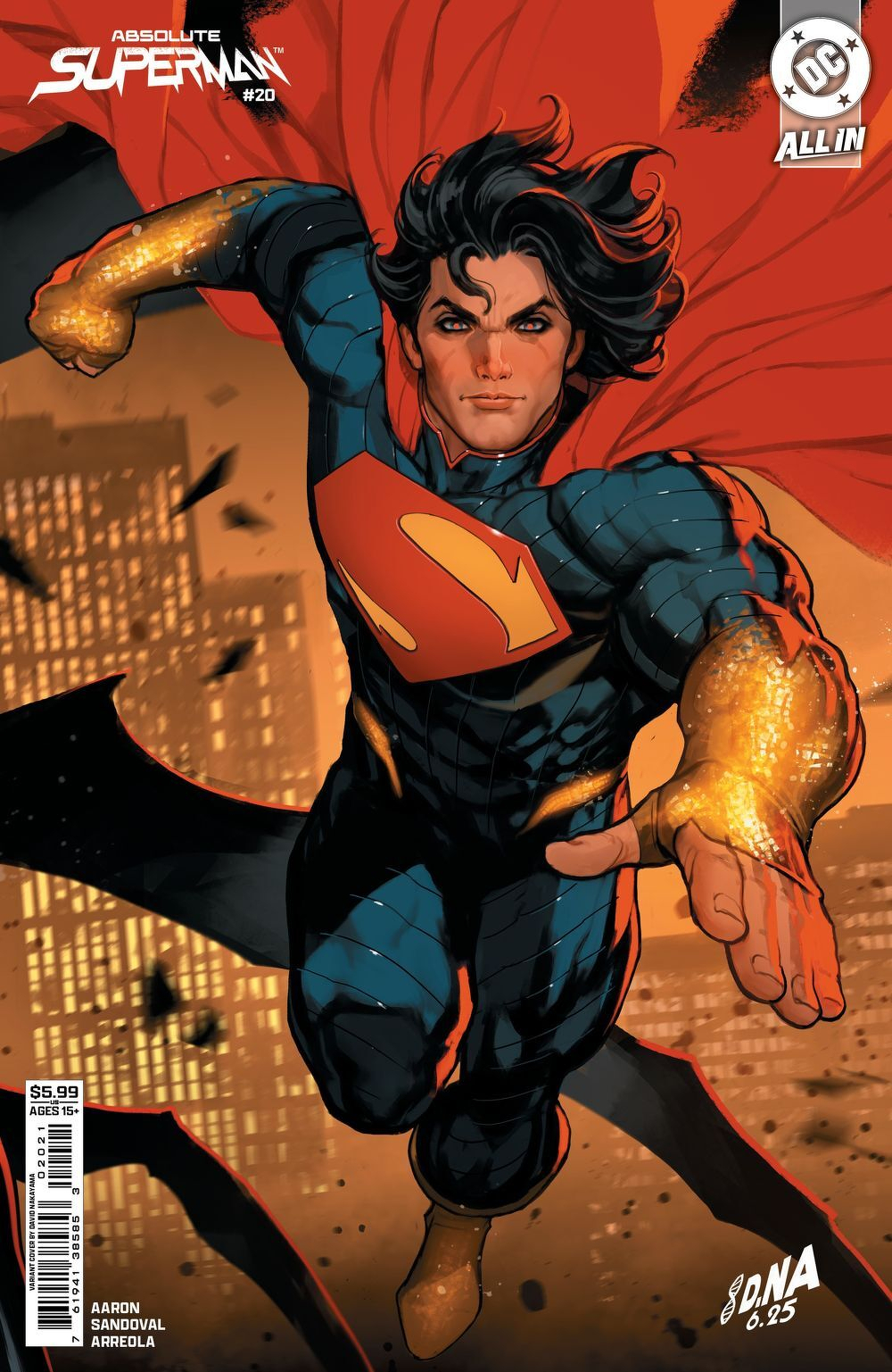 Absolute Superman #20 (Cover B David Nakayama Card Stock Variant)