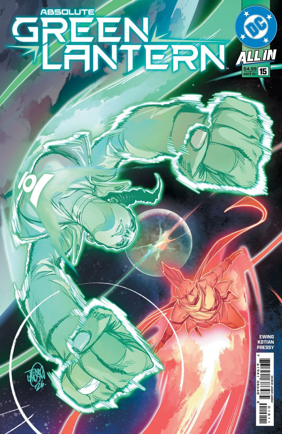 Absolute Green Lantern #15 (Cover A Jahnoy Lindsay)
