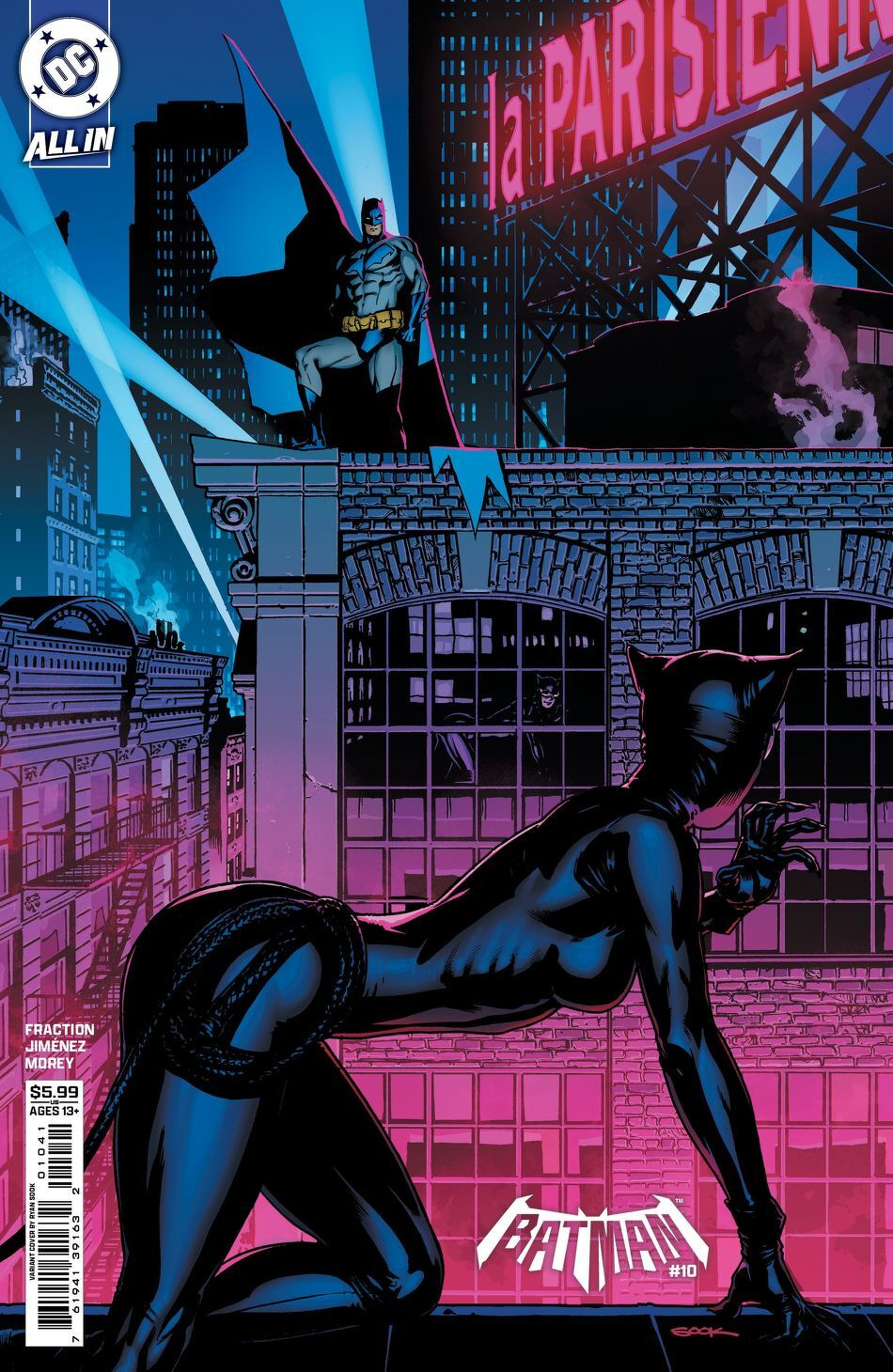 Batman #10 (Cover D Ryan Sook Card Stock Variant)