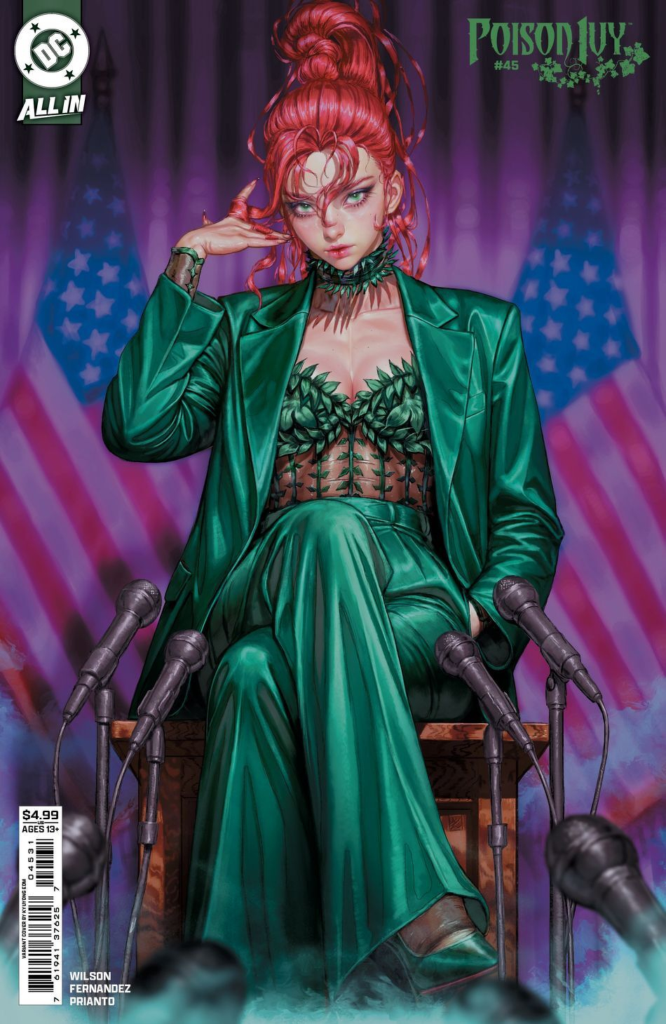 Poison Ivy #45 (Cover C Kyuyong Eom Card Stock Variant)