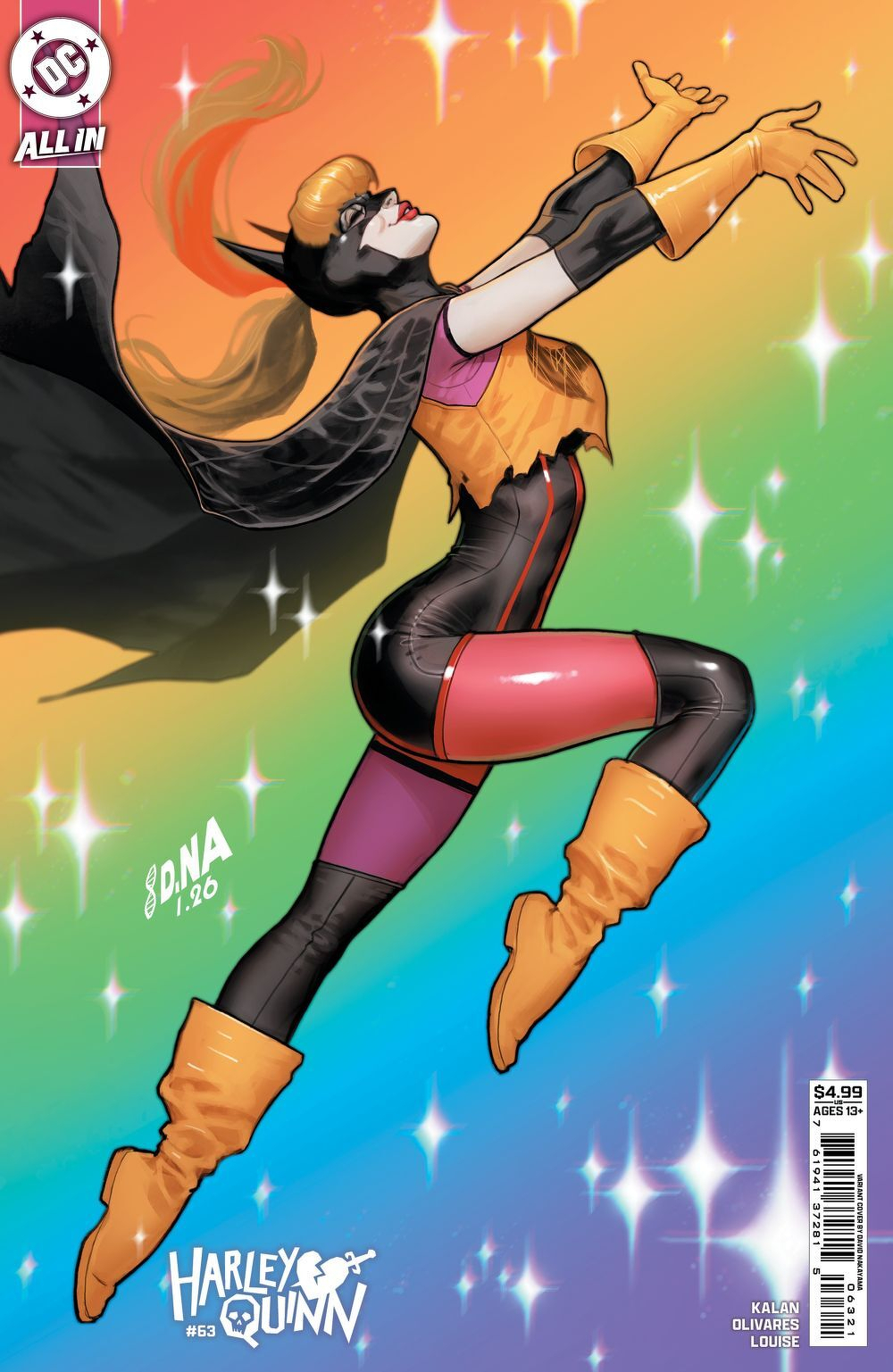 Harley Quinn #63 (Cover B David Nakayama Card Stock Variant)