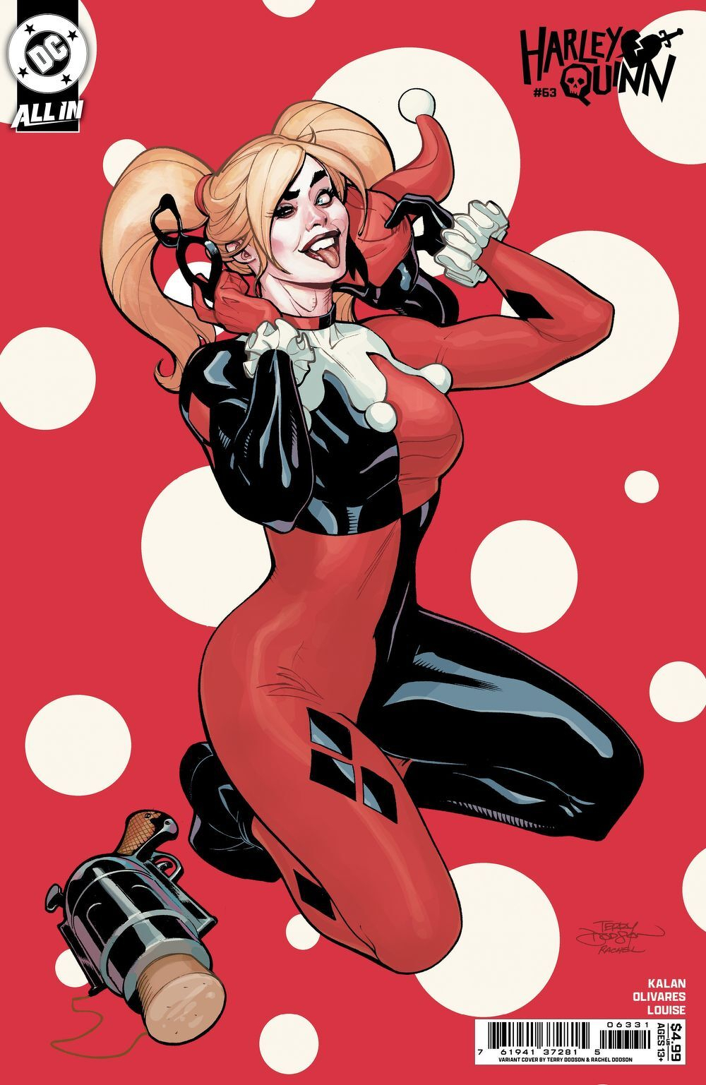 Harley Quinn #63 (Cover C Terry Dodson & Rachel Dodson Card Stock Variant)