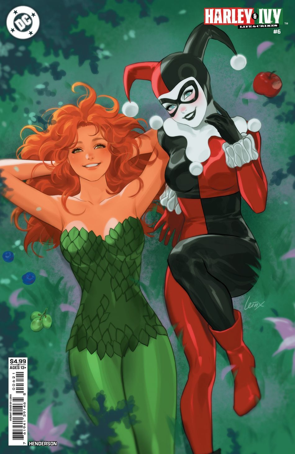 Harley And Ivy Life And Crimes #6 (Of 6)(Cover B Lesley Leirix Li Card Stock Variant)