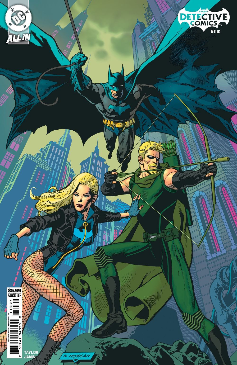 Detective Comics #1110 (Cover B Kevin Nowlan Card Stock Variant)