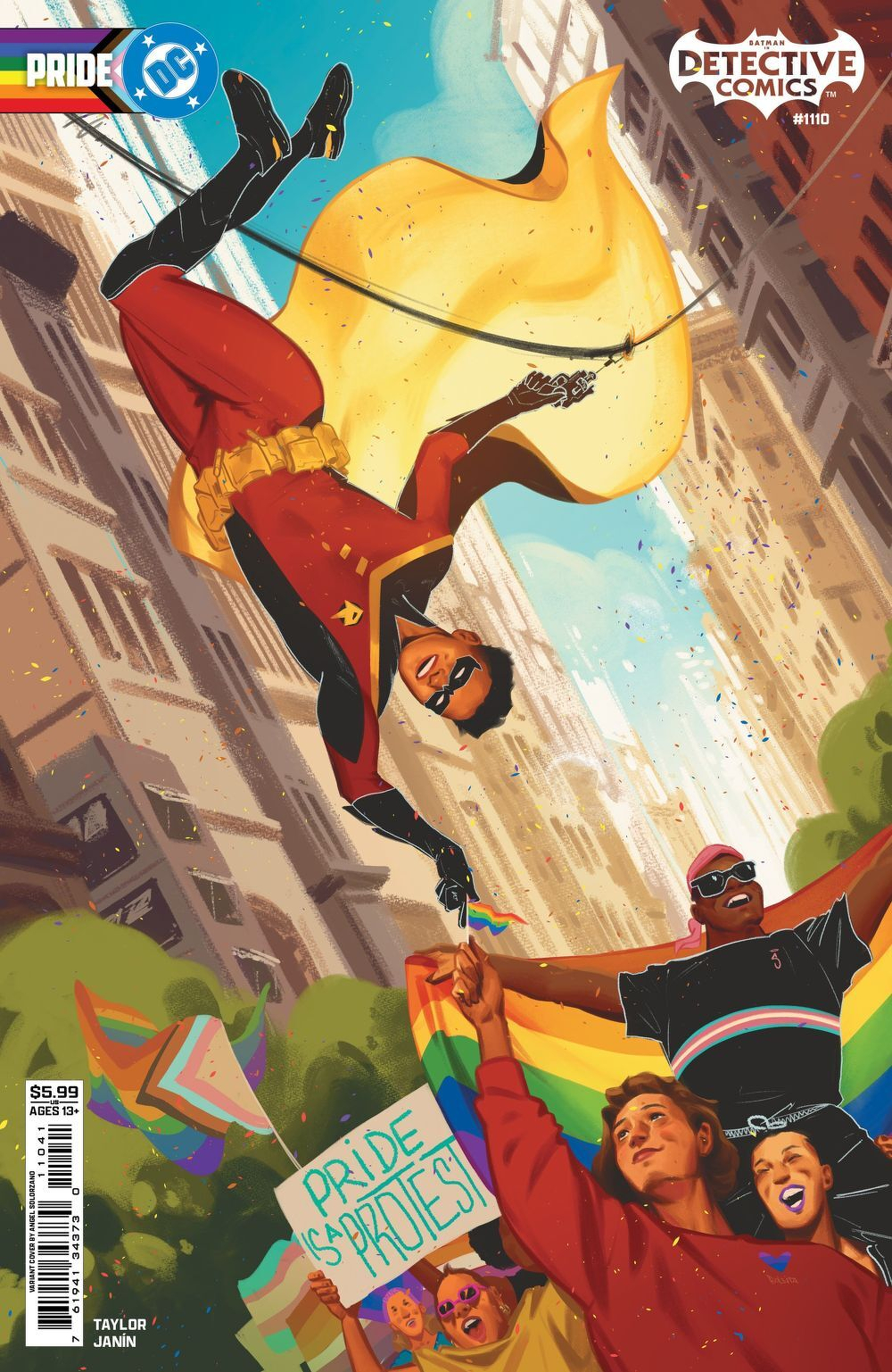 Detective Comics #1110 (Cover D Angel Solorzano DC Pride Card Stock Variant)