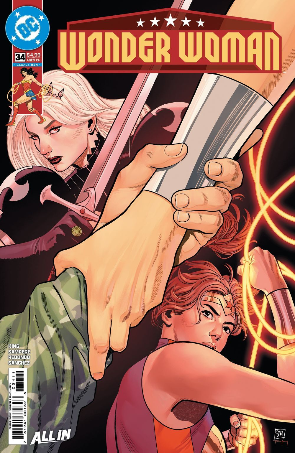 Wonder Woman #34 (Cover A Daniel Sampere)