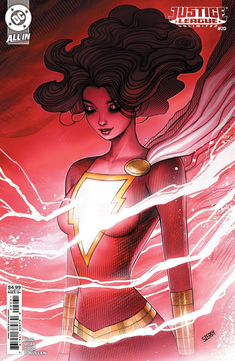 Justice League Unlimited #20 (Cover C Nathan Szerdy Card Stock Variant)