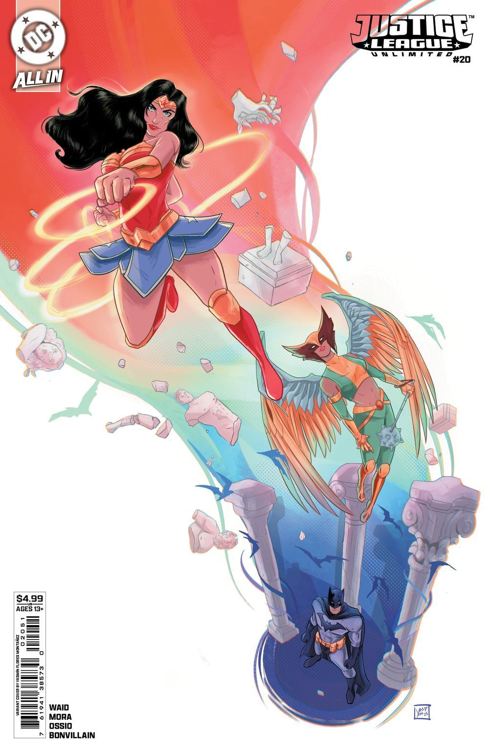Justice League Unlimited #20 (Cover E Yasmin Flores Montanez Card Stock Variant)