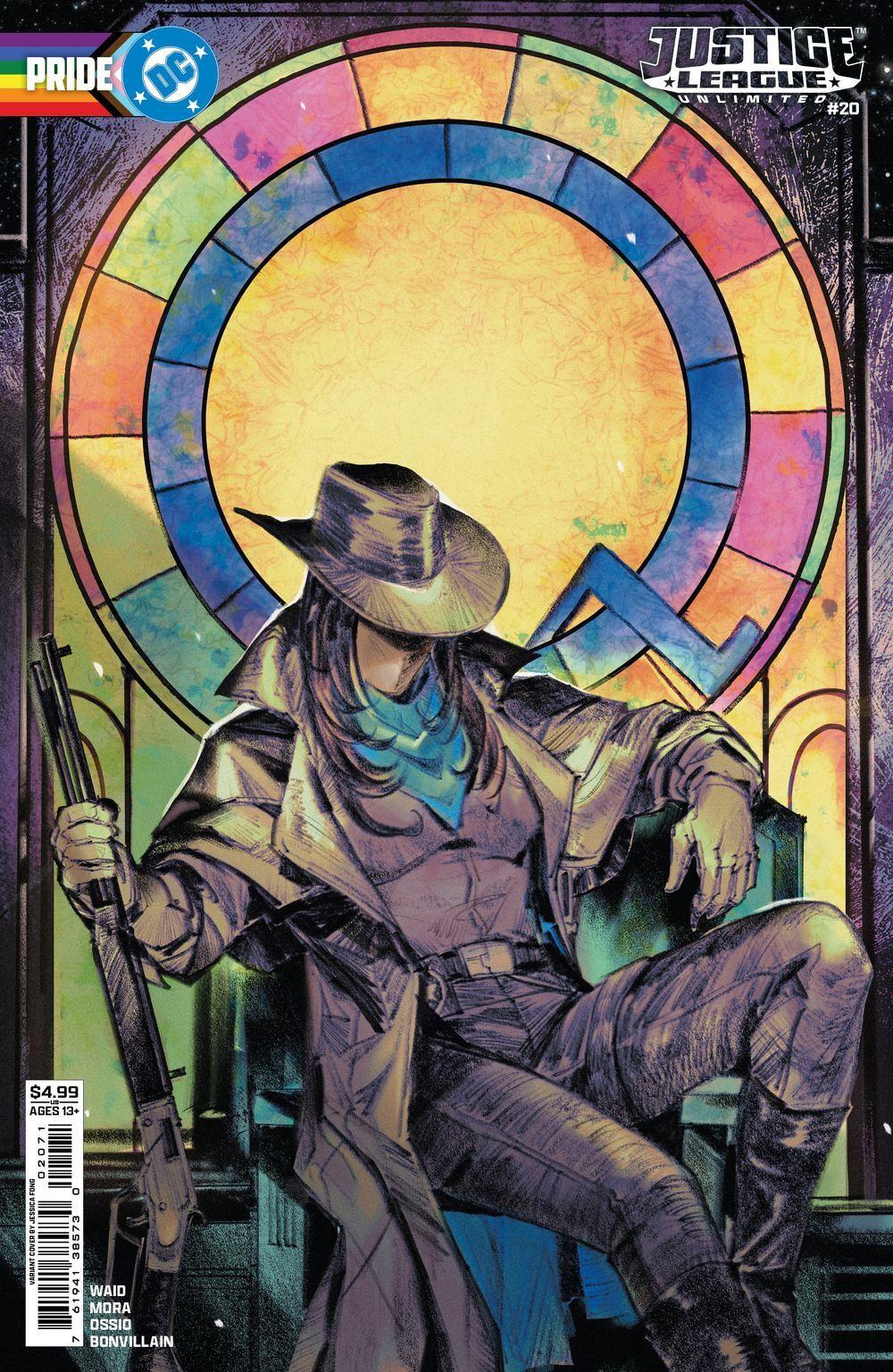 Justice League Unlimited #20 (Cover G Jessica Fong DC Pride Card Stock Variant)