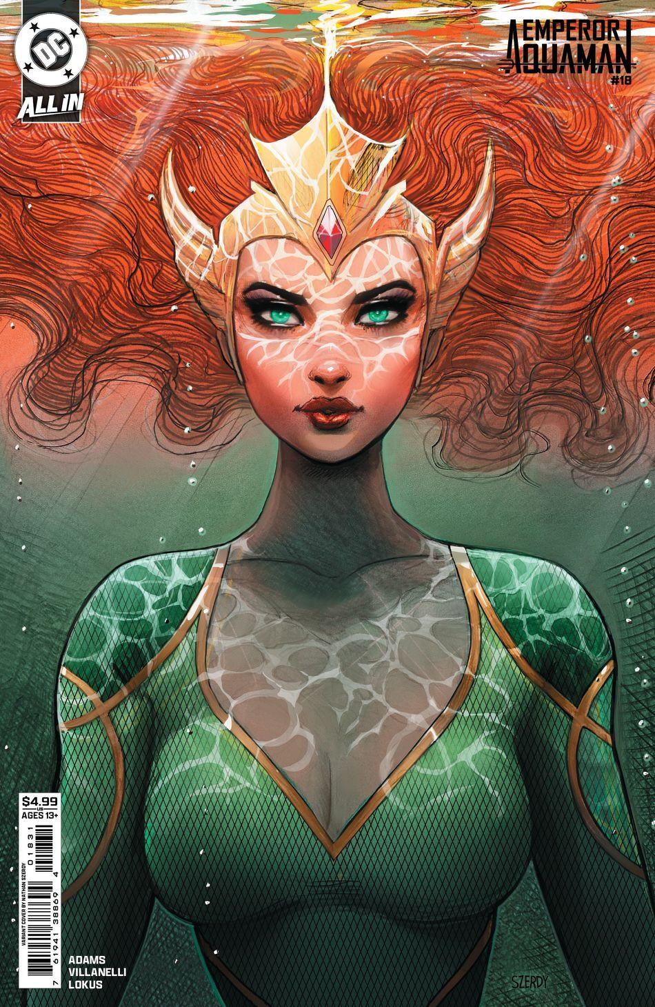 Emperor Aquaman #18 (Cover C Nathan Szerdy Card Stock Variant)