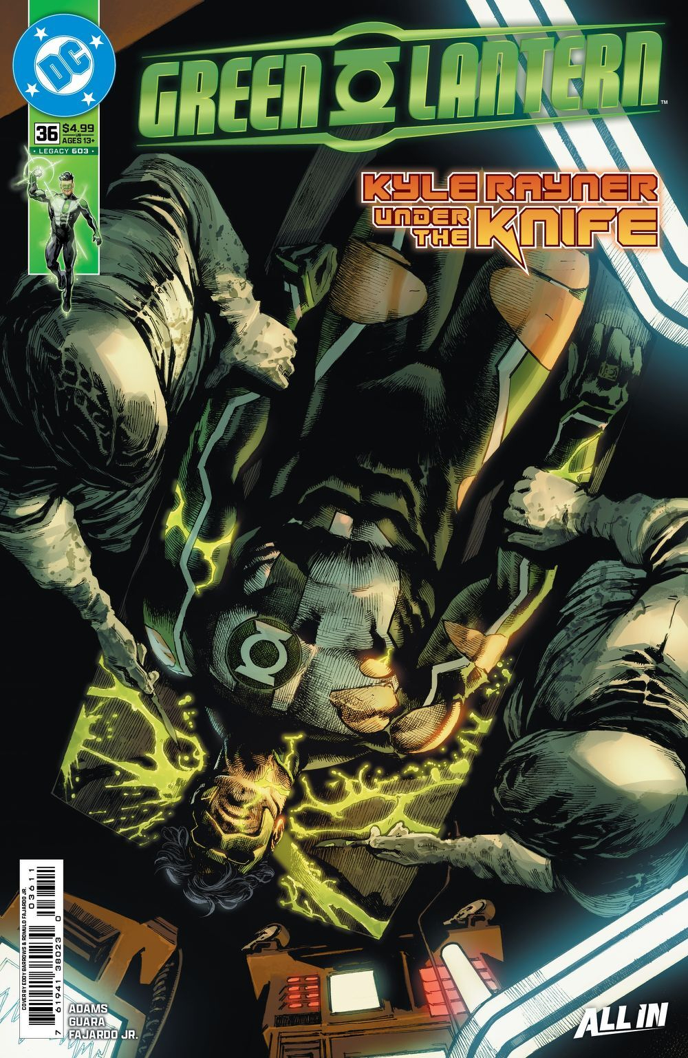 Green Lantern #36 (Cover A Eddy Barrows)