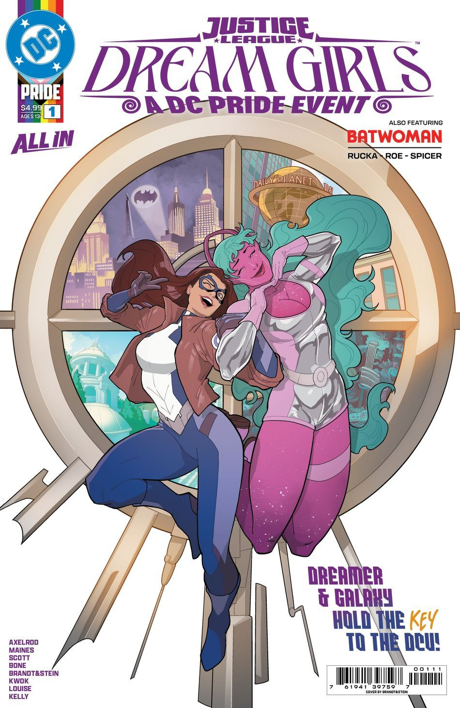 Justice League Dream Girls A DC Pride Event #1 (Of 4)(Cover A Brandt&Stein)