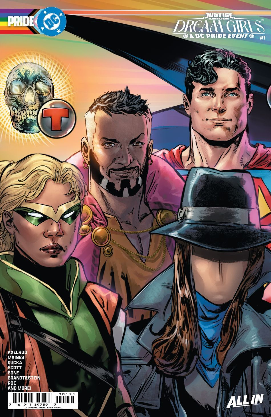 Justice League Dream Girls A DC Pride Event #1 (Of 4)(Cover B Phil Jimenez Connecting Card Stock Variant)