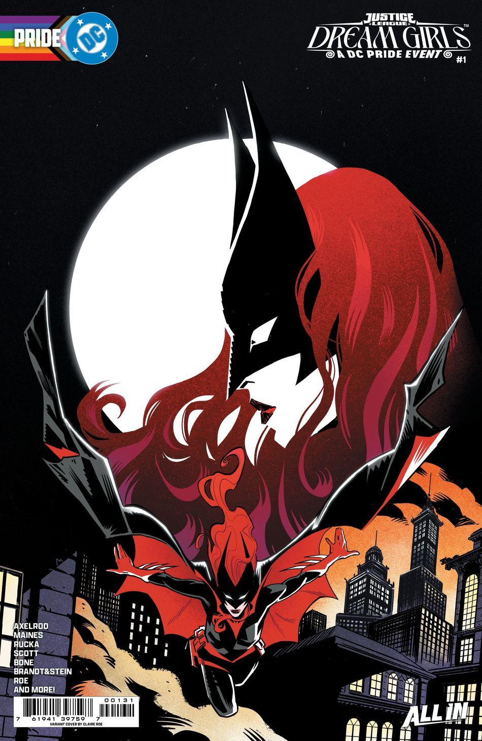 Justice League Dream Girls A DC Pride Event #1 (Of 4)(Cover C Claire Roe Card Stock Variant)