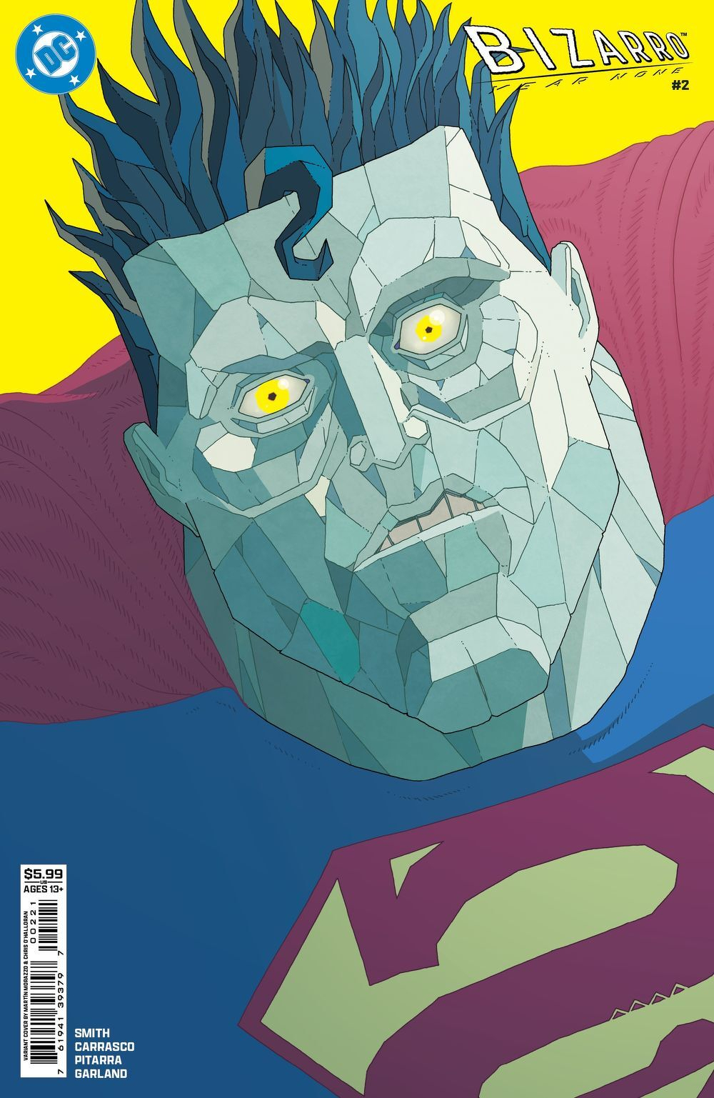Bizarro Year None #2 (Of 4)(Cover B Martin Morazzo Card Stock Variant)