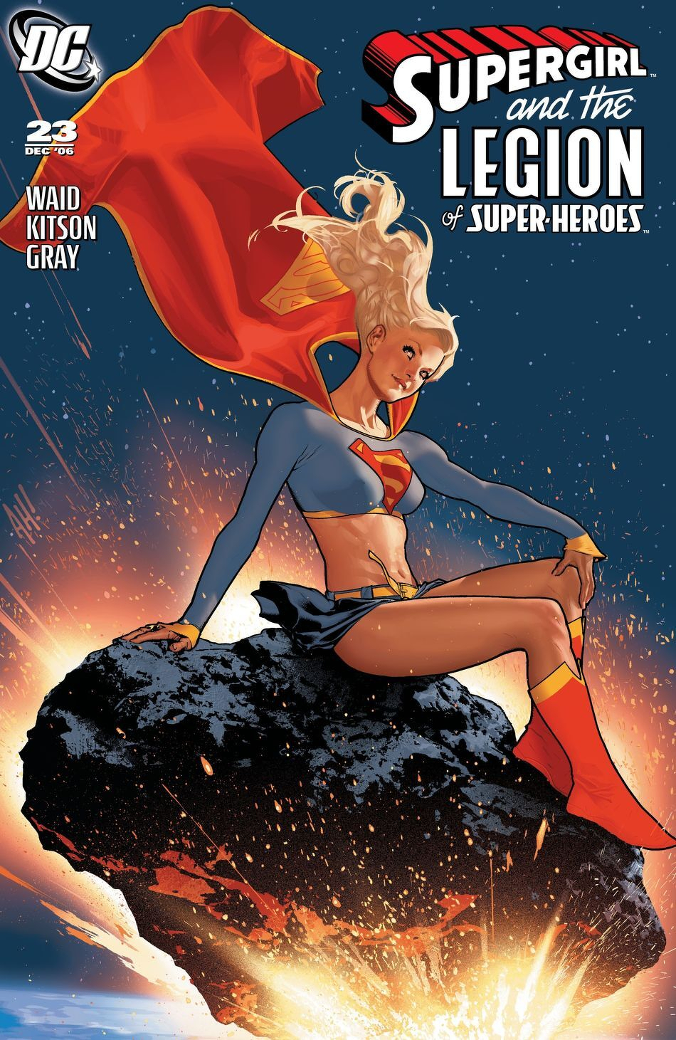 Supergirl And The Legion Of Super Heroes #23 Facsimile Edition (Cover C Adam Hughes Foil Variant) (find on eBay)