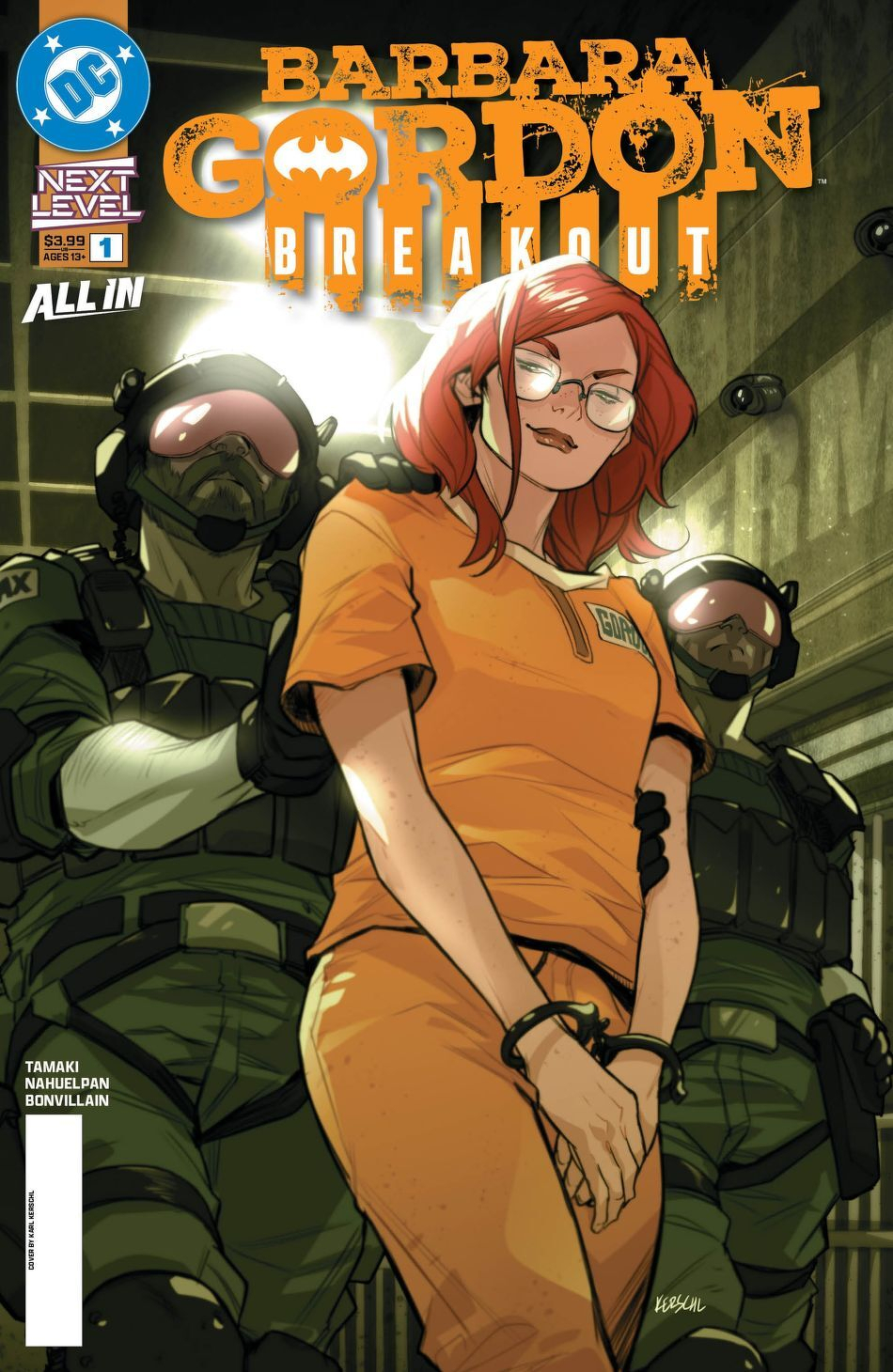 Barbara Gordon Breakout #1 (2nd Printing Karl Kerschl Logo Color Variant)