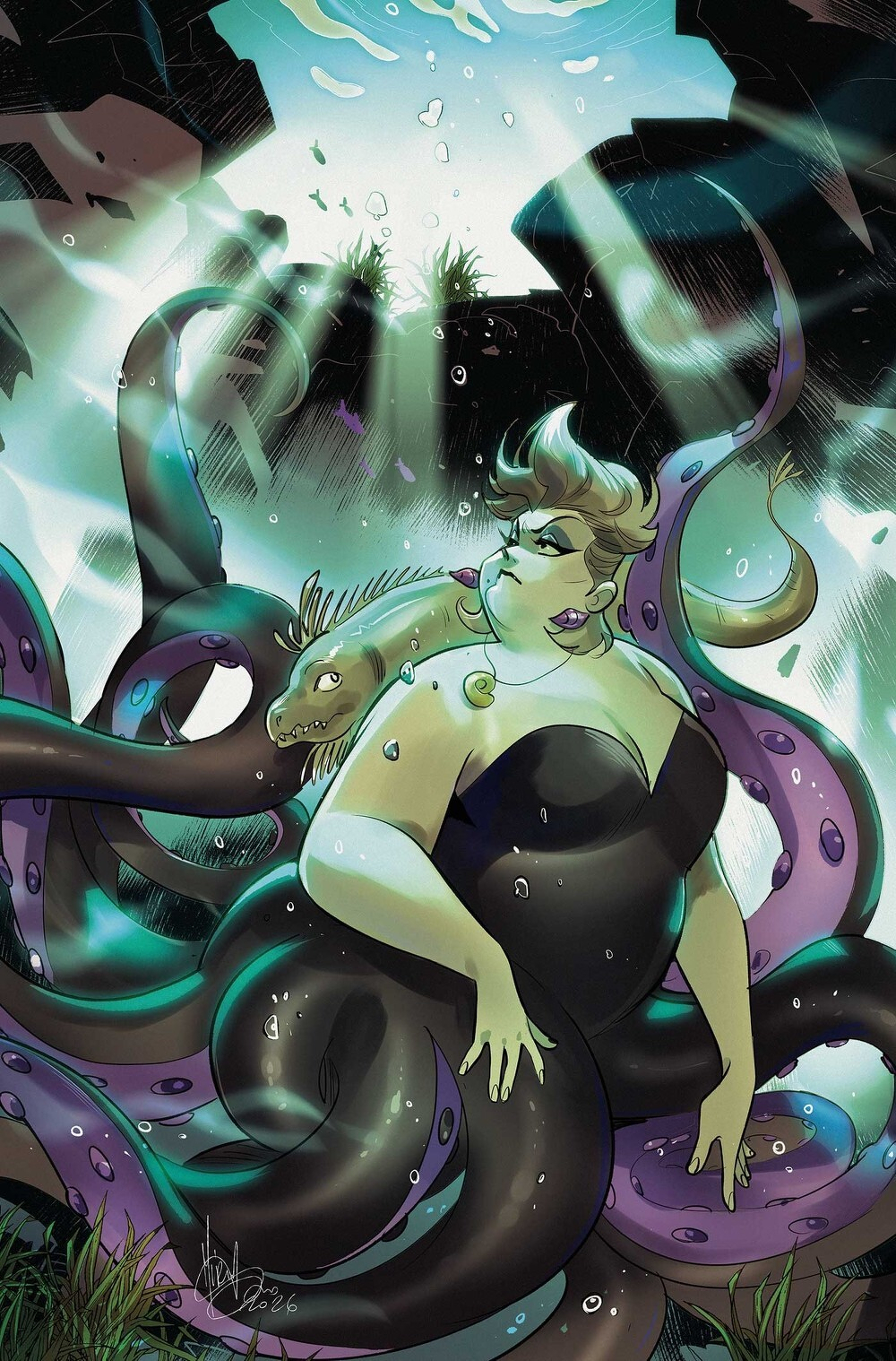 Disney Villains Ursula #5 (Cover K Mirka Andolfo Full Art Variant)(find on eBay)