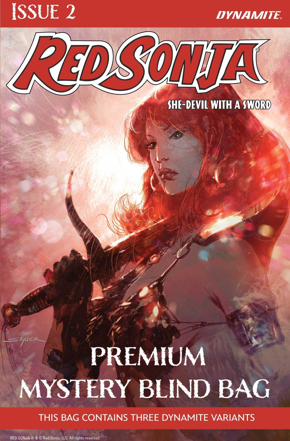 Red Sonja She-Devil With A Sword #2 (Cover F Premium Mystery Blind Bag Variant)(find on eBay)