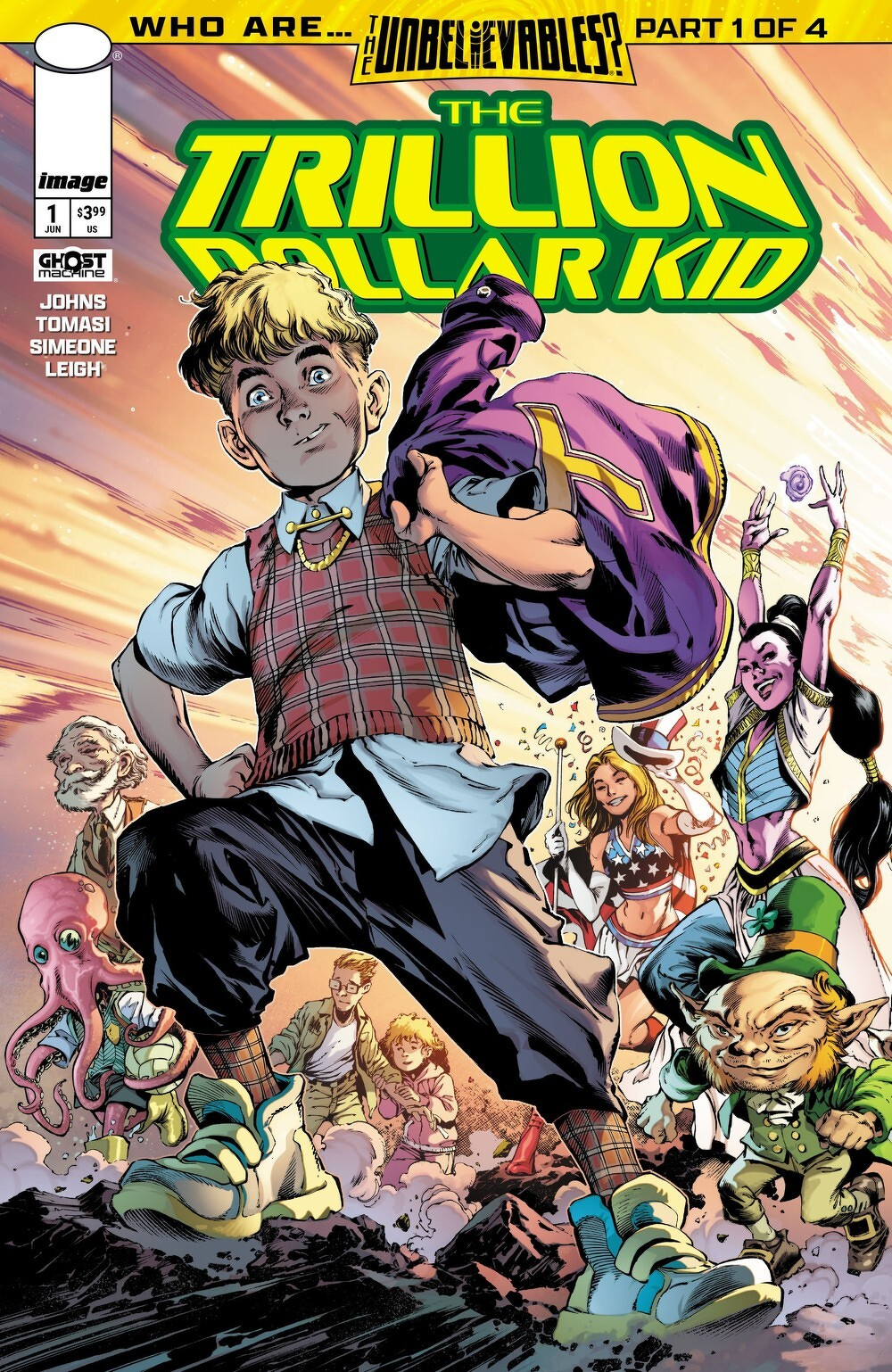 Trillion Dollar Kid #1 (Of 2)(Cover B Ivan Reis & Danny Miki)