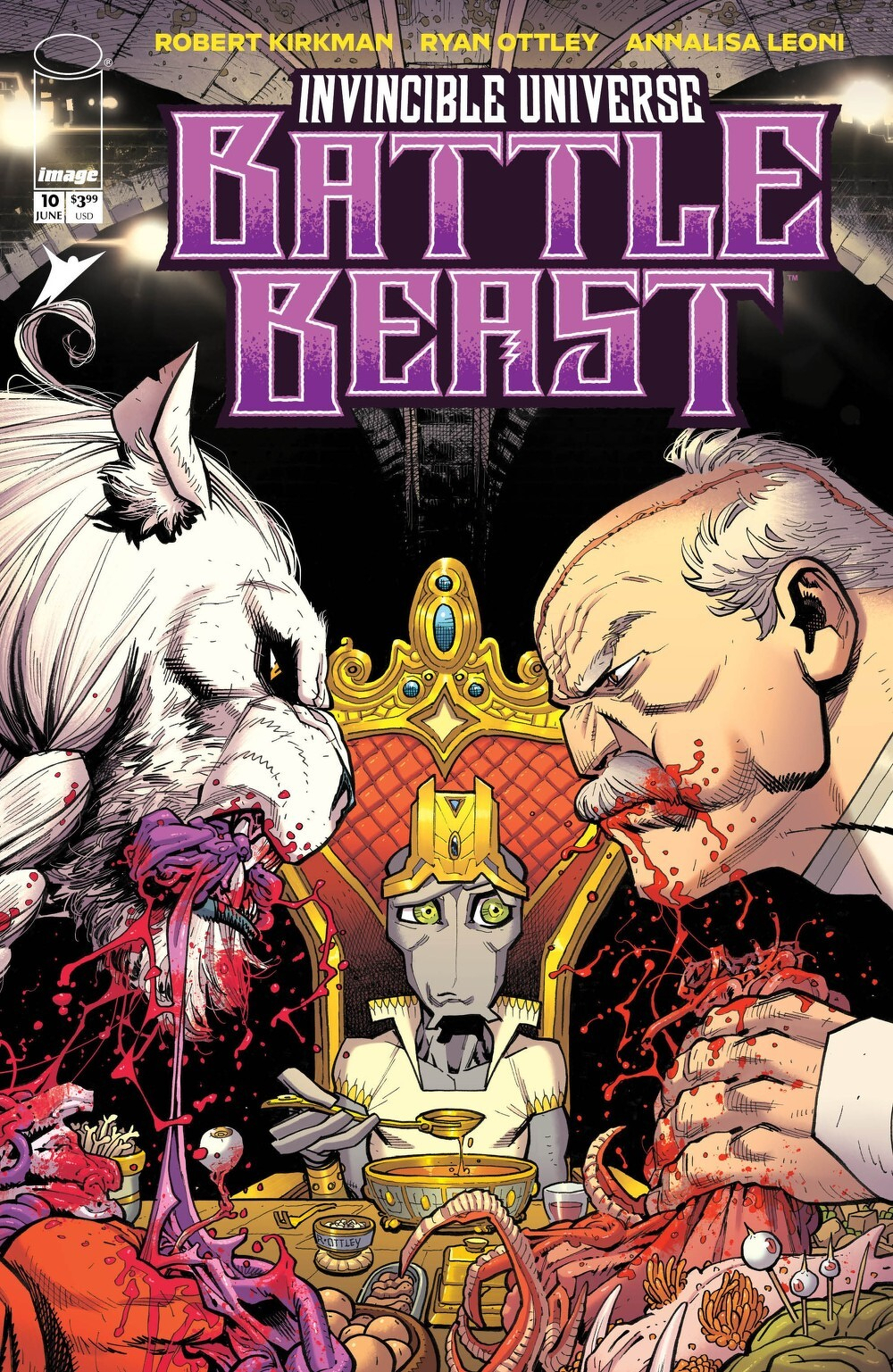 Invincible Universe Battle Beast #10 (Cover A Ryan Ottley & Annalisa Leoni)
