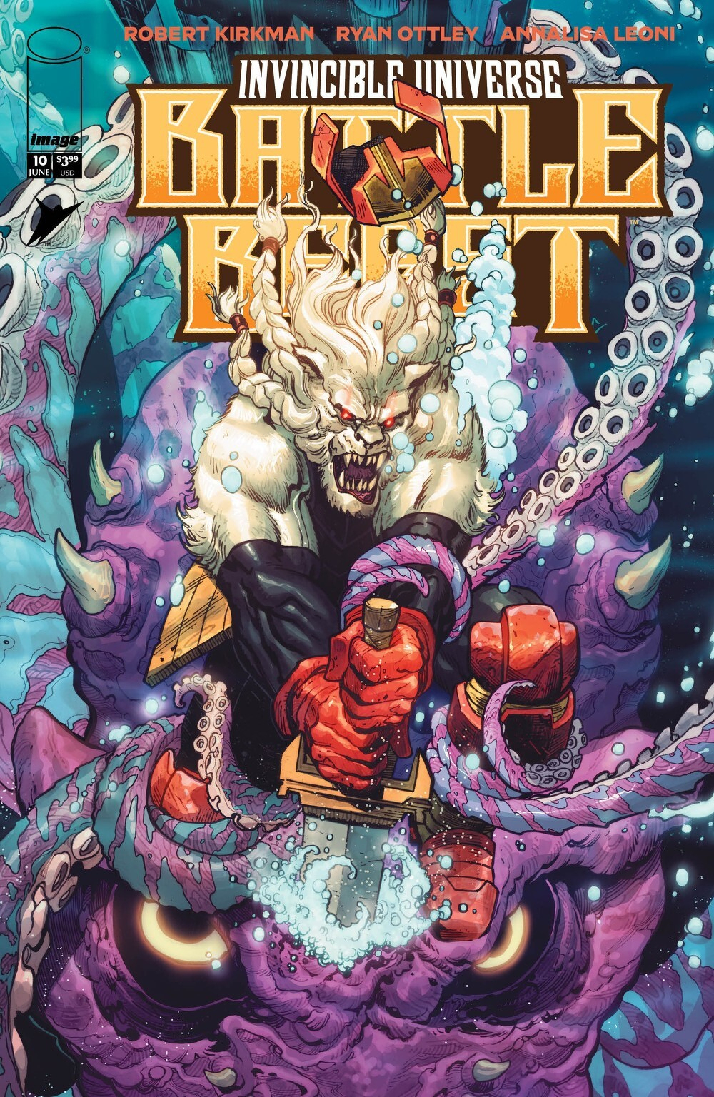 Invincible Universe Battle Beast #10 (Cover B Joshua Cassara & Romulo Fajardo Jr.)
