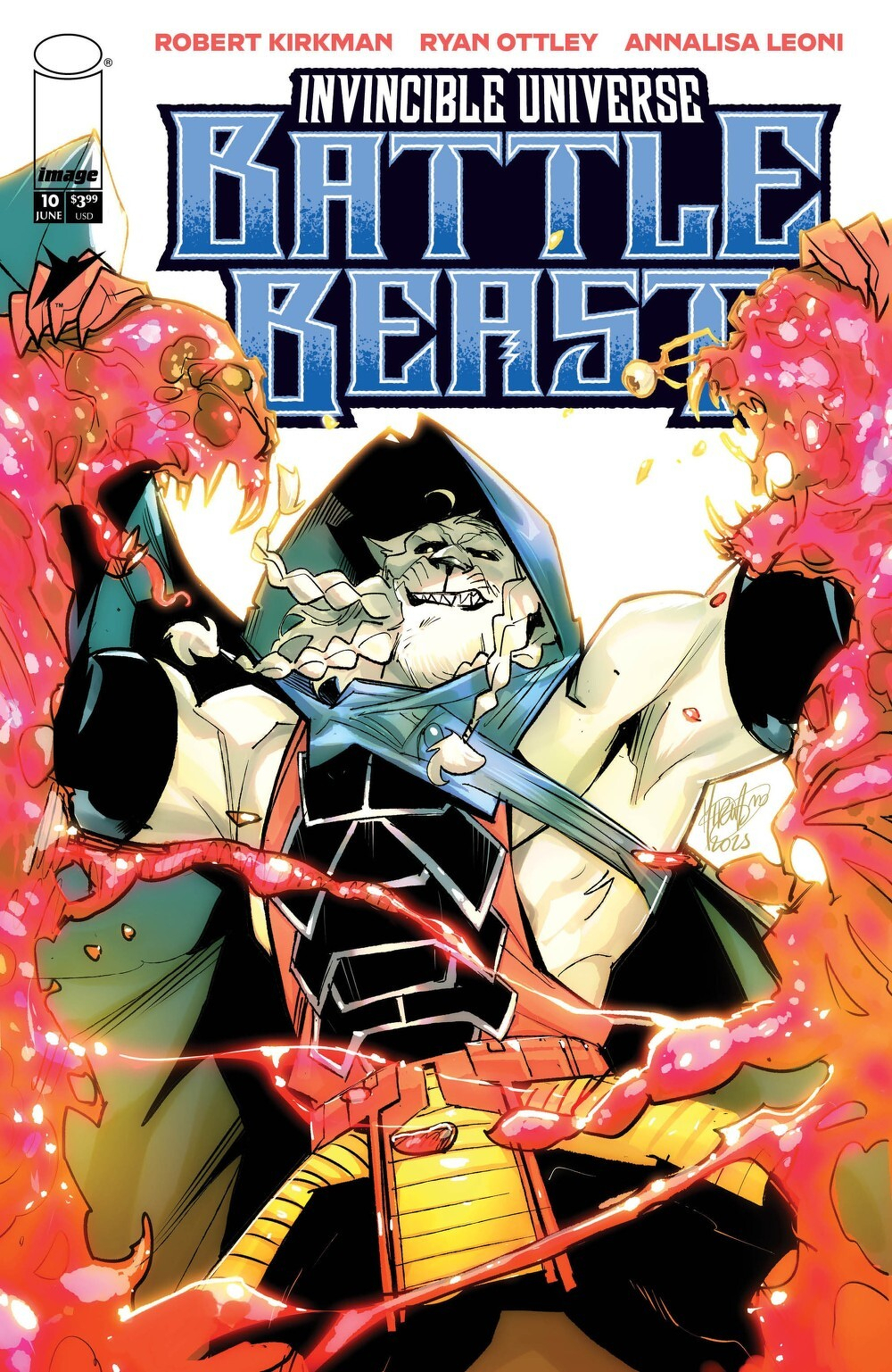 Invincible Universe Battle Beast #10 (Cover D Mirka Andolfo)
