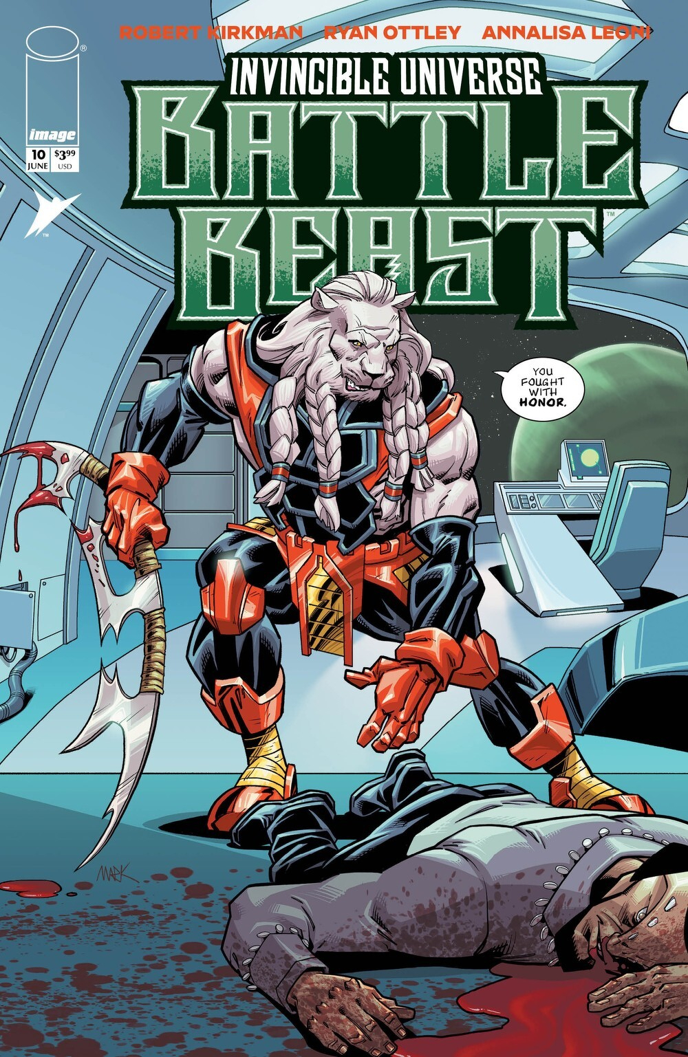 Invincible Universe Battle Beast #10 (Cover E Mark Englert)