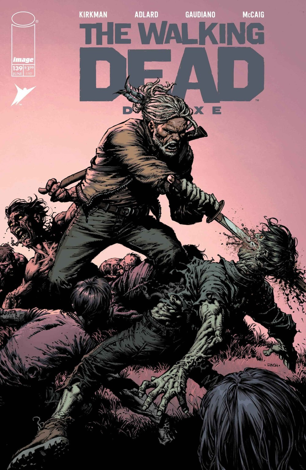 Walking Dead Deluxe #139 (Cover A David Finch & Dave McCaig)(find on eBay)