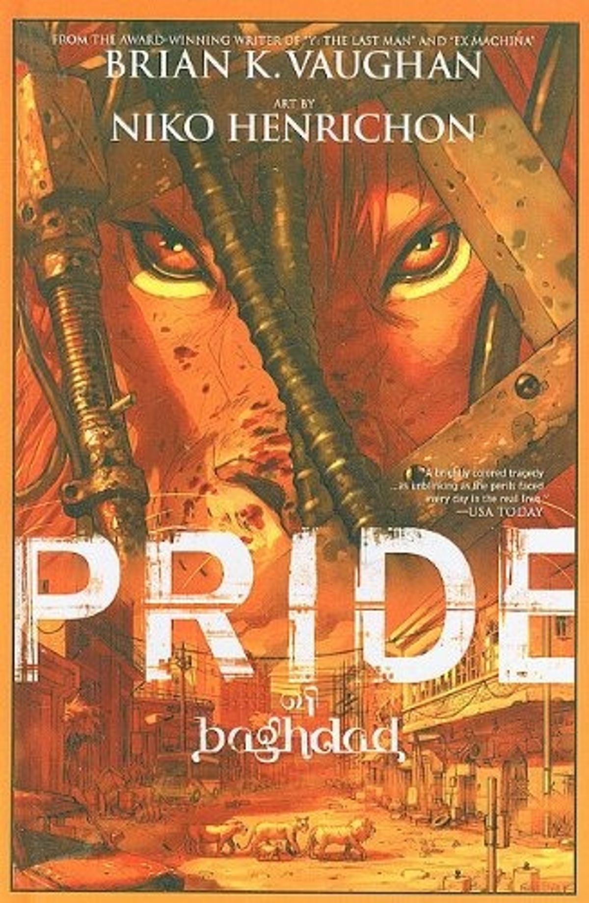 Pride Of Baghdad The 20th Anniversary Deluxe Edition HC (Cover B Nico Henrichon Direct Market Variant)