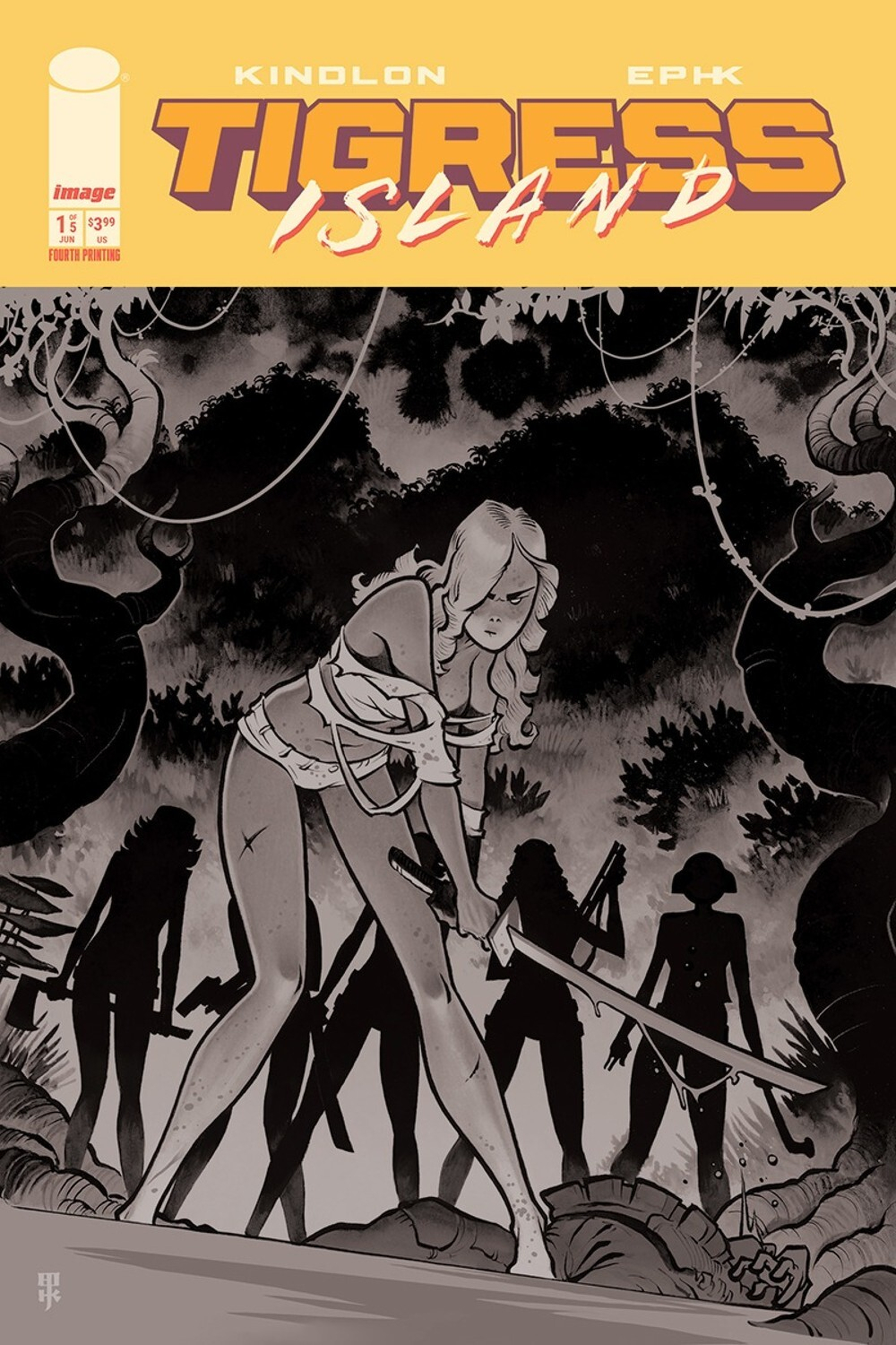 Tigress Island #1 (OF 5)(4th Printing Cover A EPHK)(find on eBay)