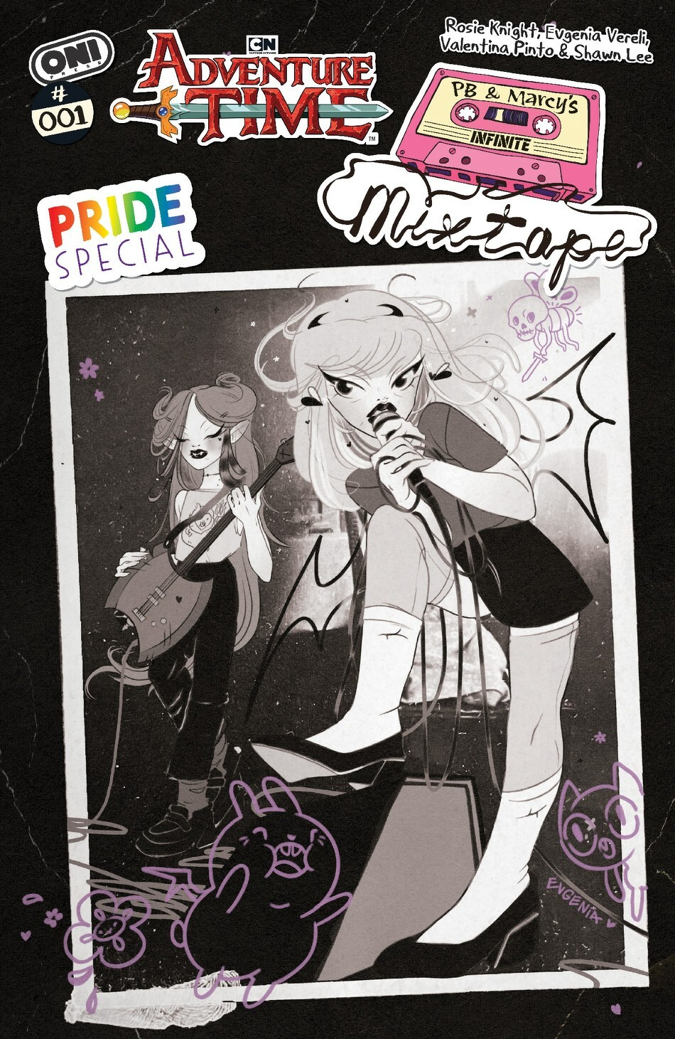 Adventure Time Pride Special 2026 PB And Marcy's Infinite Mixtape #1 (One Shot)(Cover A Evgenia Vereli)