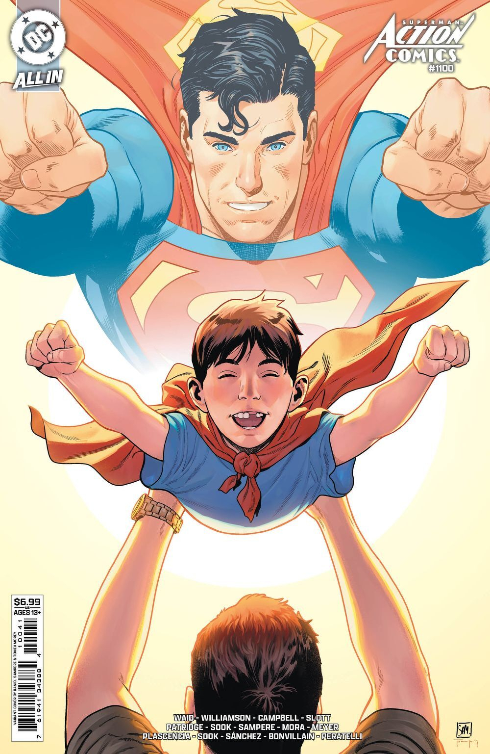 Action Comics #1100 (Cover D Daniel Sampere Card Stock Variant (DC K.O.)