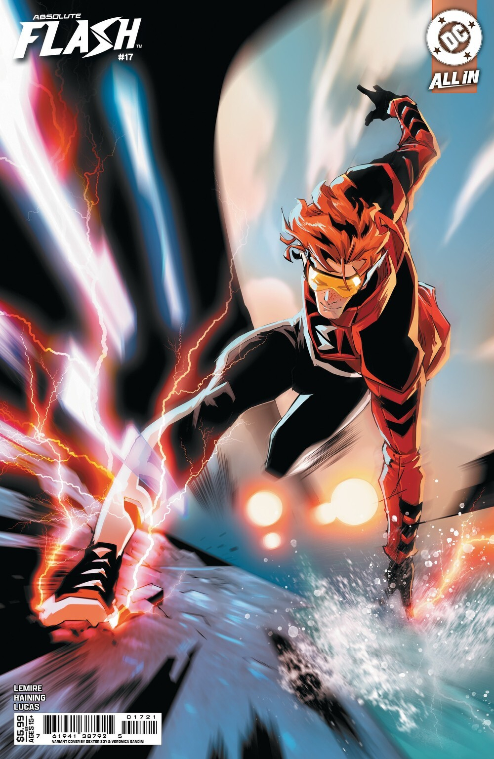 Absolute Flash #17 (Cover B Dexter Soy Card Stock Variant)