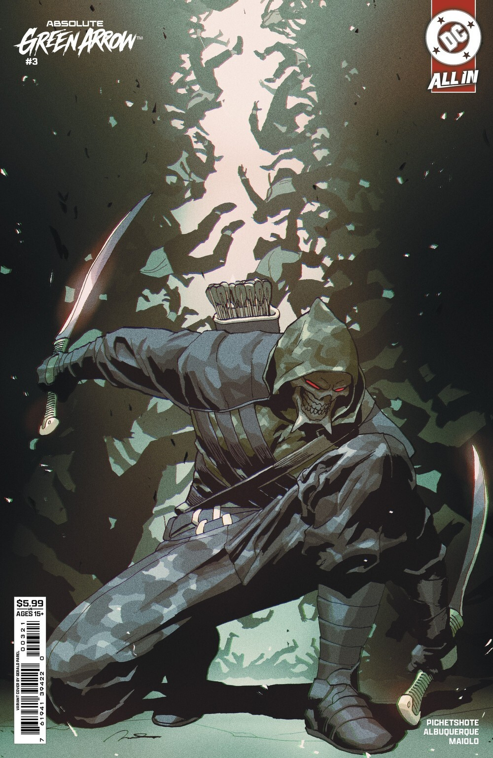 Absolute Green Arrow #3 (Of 6)(Cover B Gerald Parel Card Stock Variant)