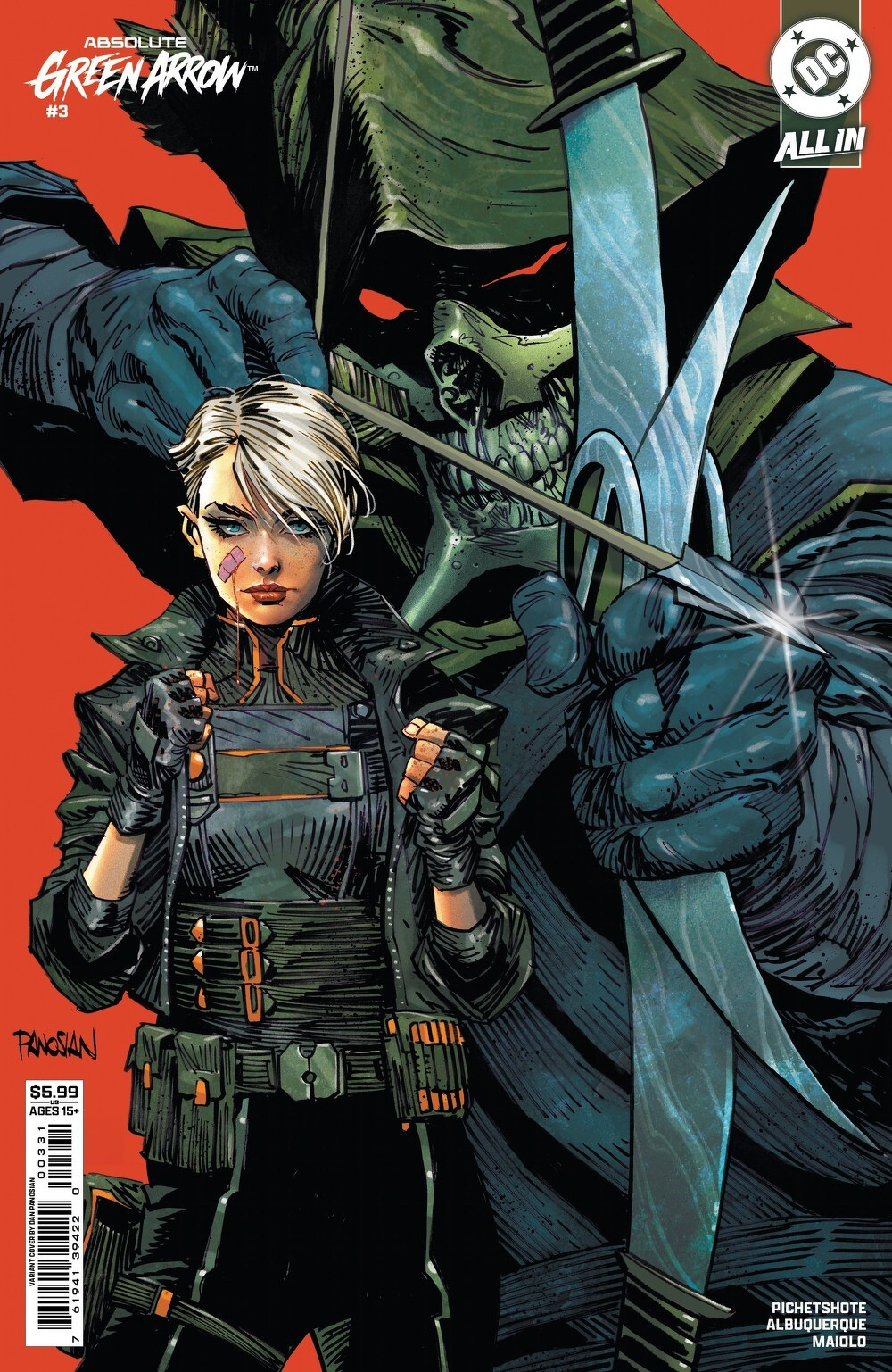 Absolute Green Arrow #3 (Of 6)(Cover C Dan Panosian Card Stock Variant)