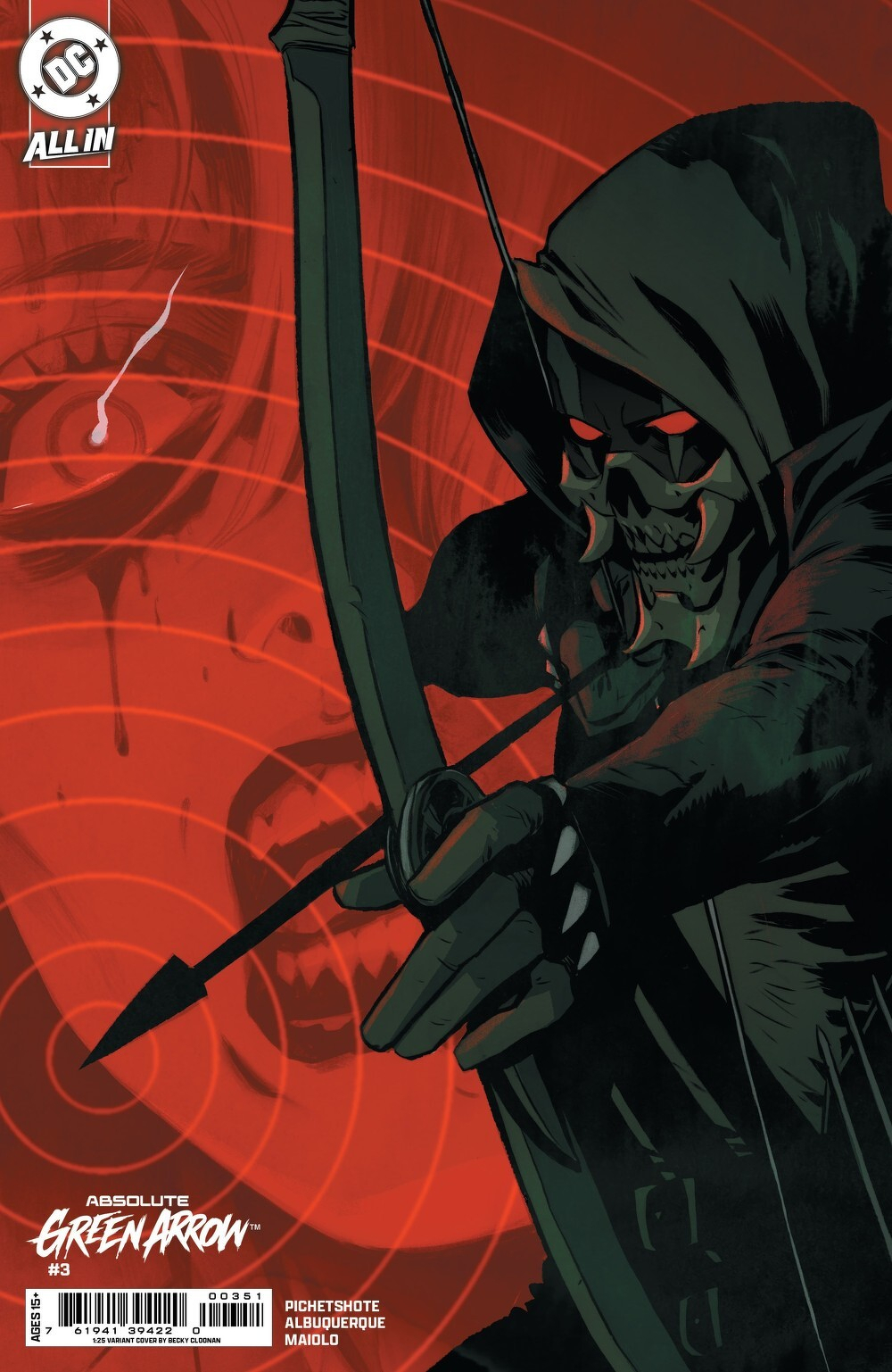 Absolute Green Arrow #3 (Of 6)(Cover E Becky Cloonan Card Stock Variant)