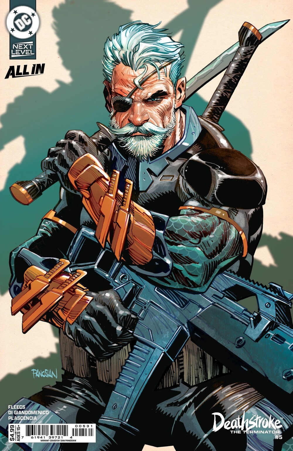 Deathstroke The Terminator #5 (Cover C Dan Panosian Card Stock Variant)