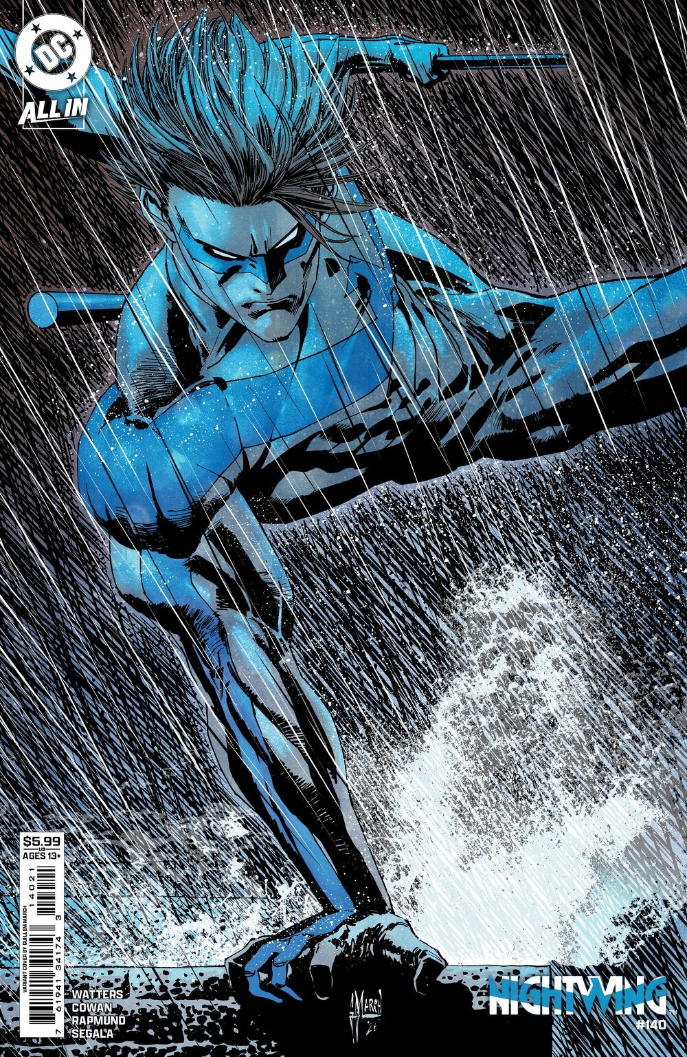 Nightwing #140 (Cover B Guillem March Card Stock Variant)