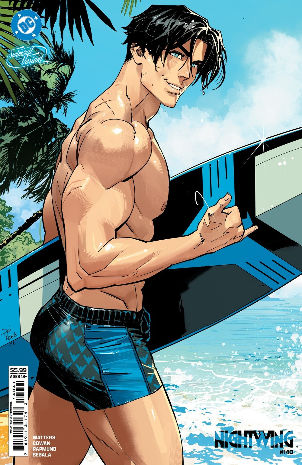 Nightwing #140 (Cover D Dan Mora Swimsuit Card Stock Variant)